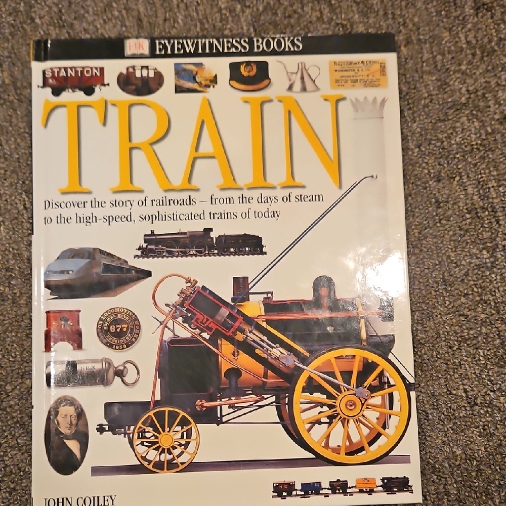 Train- Hardcover, Eyewitness Books